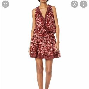 RAMY BROOK Leopard printed Winsten mini dress